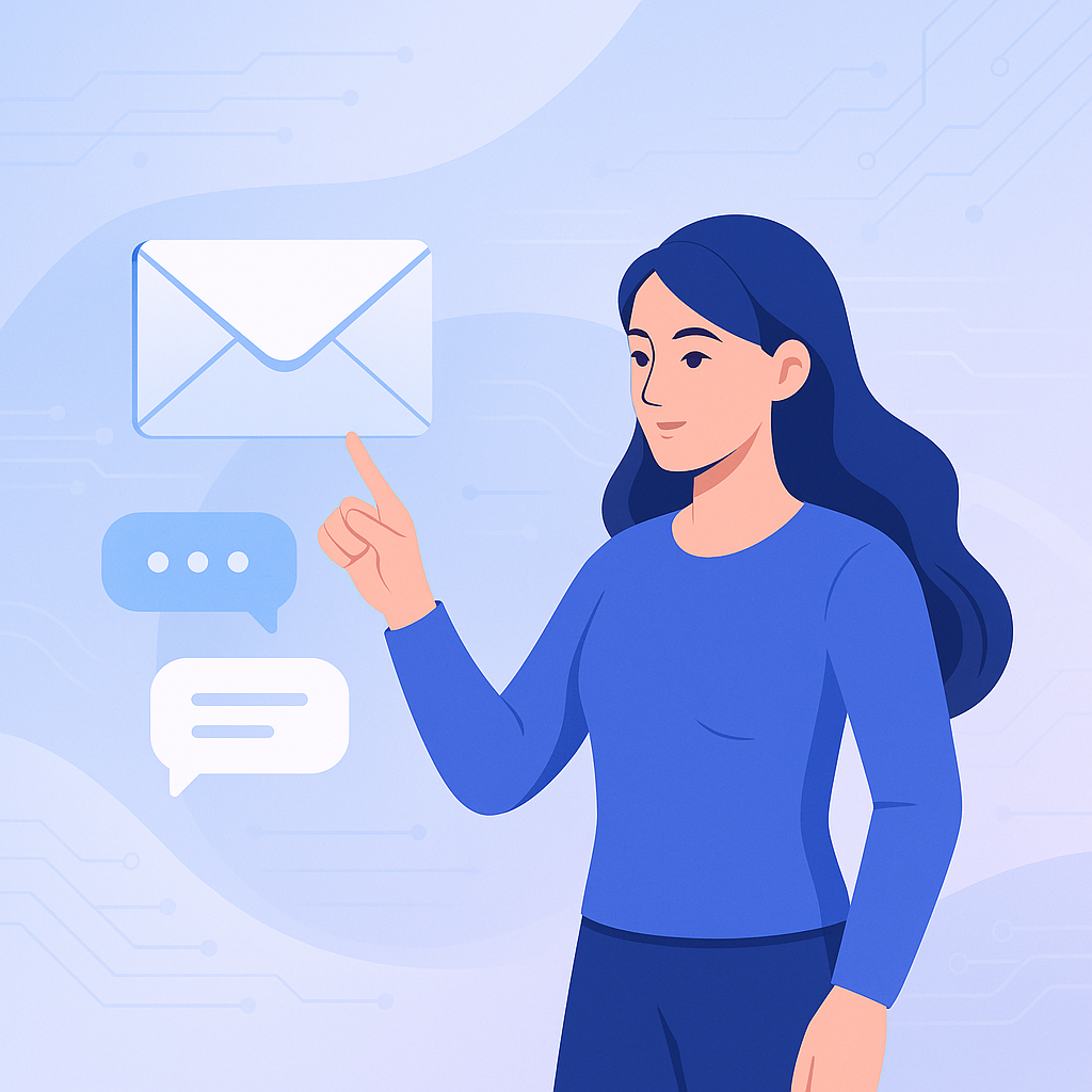 Contact illustration